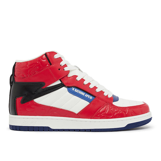 A Bathing Ape Sta 88 Mid #1 M1 rouge 77386 2