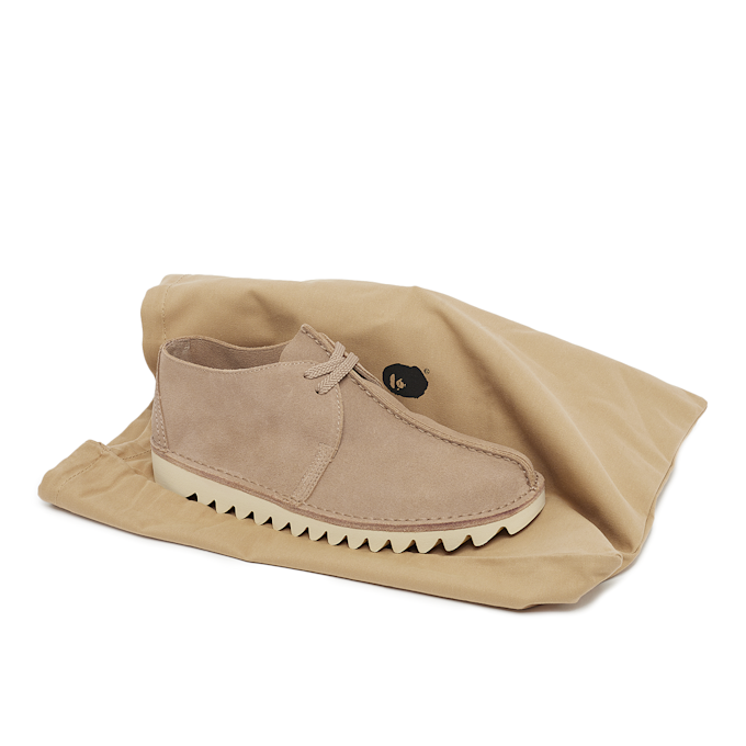A Bathing Ape&nbsp; Center Seam Shoes M beige 77379 8