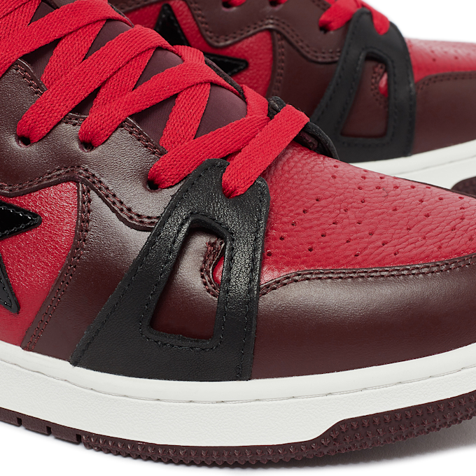 A Bathing Ape Wmns Bape Sta 93 Hi L rood 77383 6