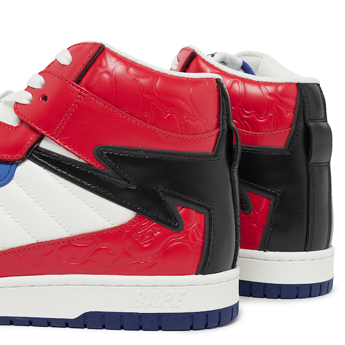 A Bathing Ape Wmns Sta 88 Mid #1 L rouge 77394 5