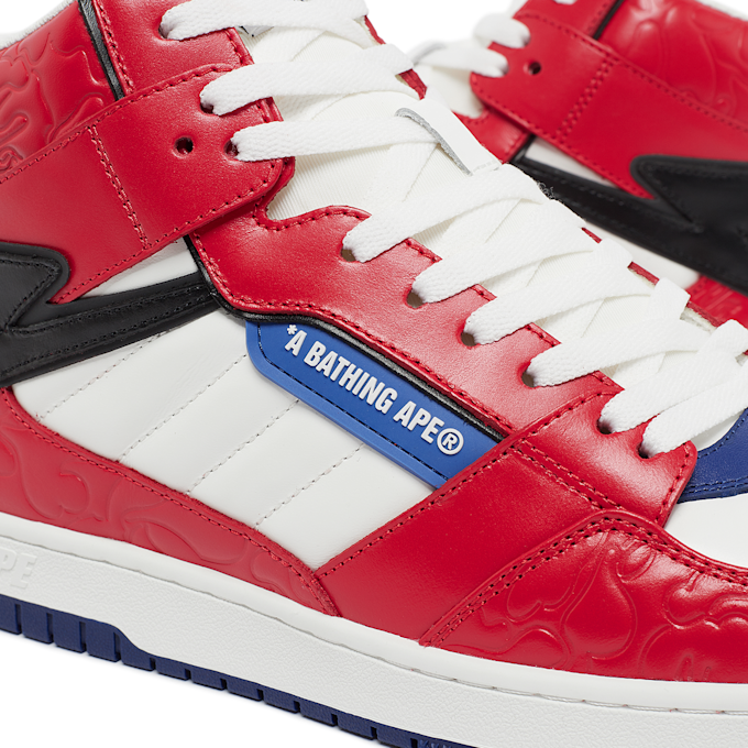 A Bathing Ape Wmns Sta 88 Mid #1 L red 77394 6