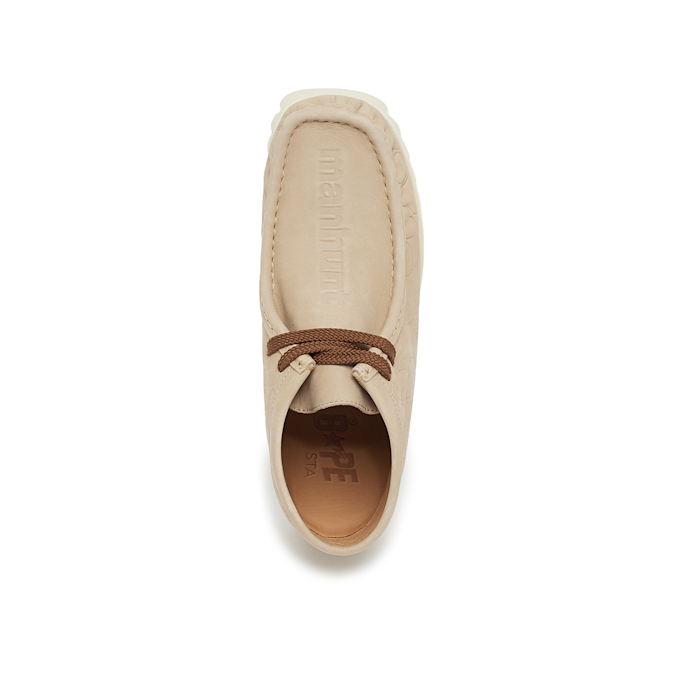 A Bathing Ape Wmns Manhunt #1 L beige 77393 4
