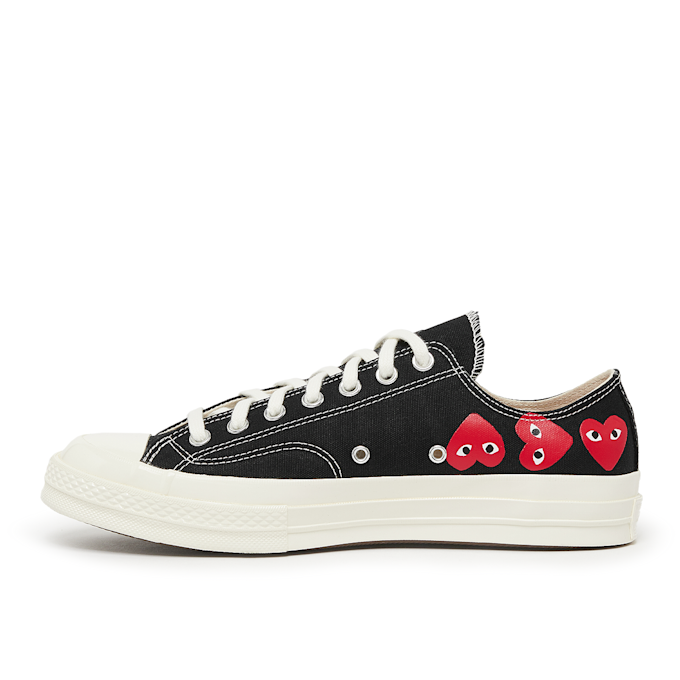 Comme des Garcons Play Multi Heart Chuck Taylor All Star '70 Low zwart 79927 3