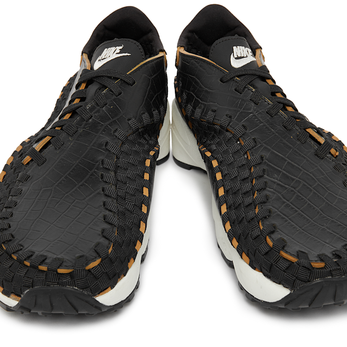 Nike Wmns Air Footscape Woven Premium "Black Croc" zwart 79991 6