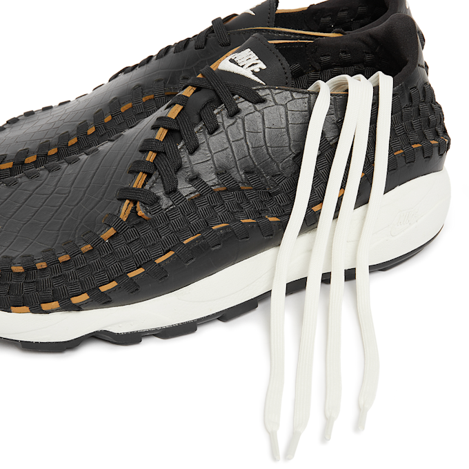 Nike Wmns Air Footscape Woven Premium "Black Croc" noir 79991 8