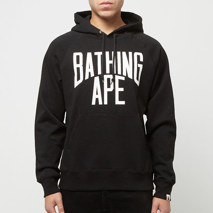 A Bathing Ape NYC Logo Pullover Hoodie noir 80194 2