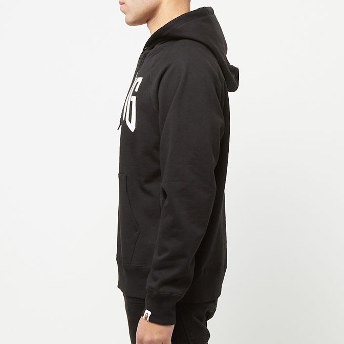 A Bathing Ape NYC Logo Pullover Hoodie noir 80194 3