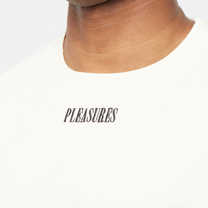 Pleasures Tainted Contrast Heavyweight Shirt beige 80289 5