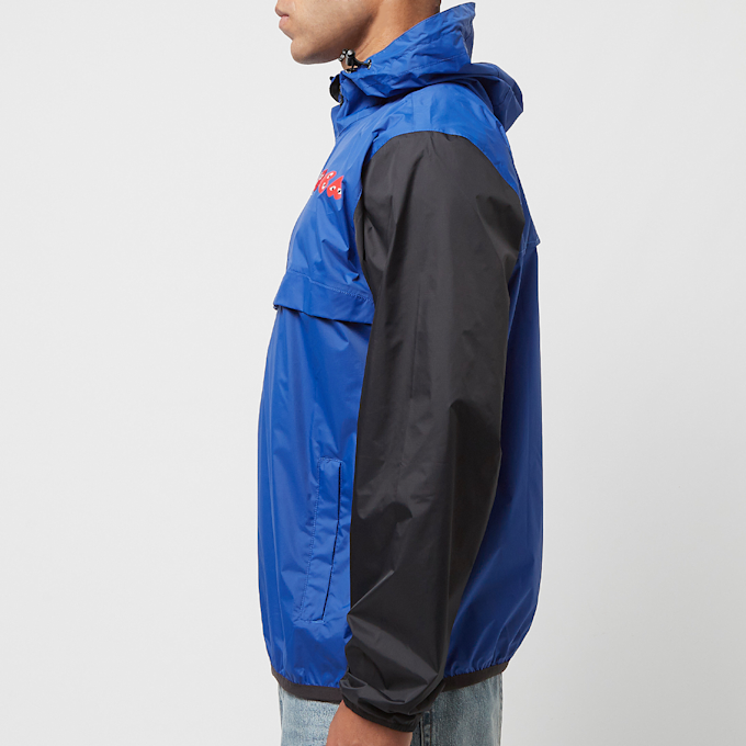 Comme des Garcons Play K-Way Half Zip Jacket bleu 80937 3