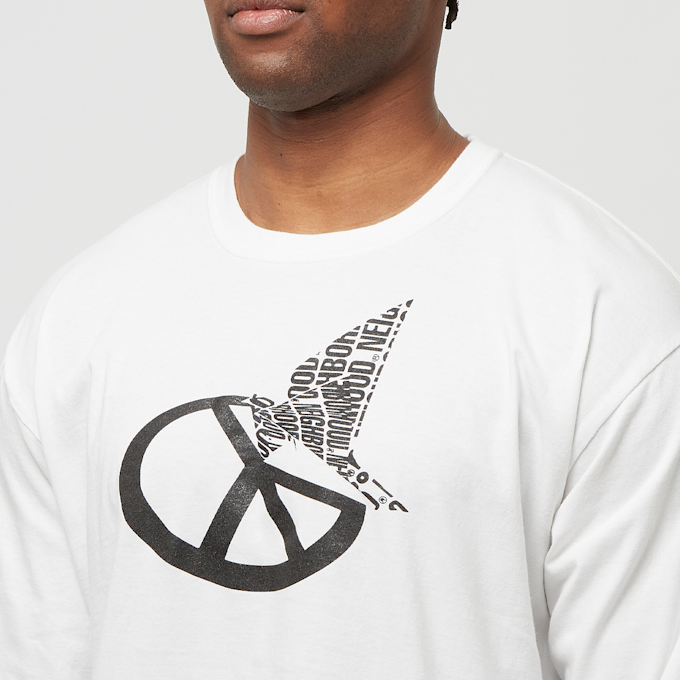 Neighborhood Longsleeve wit 80977 5