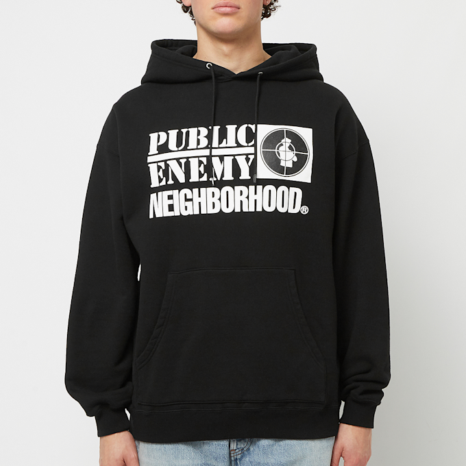 Neighborhood x Public Enemy Hoodie zwart 80986 2