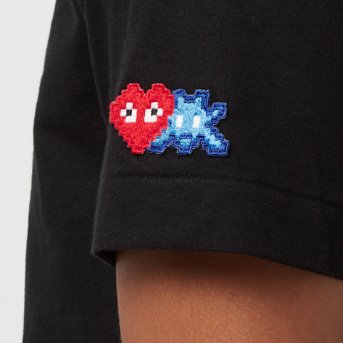 Comme des Garcons Play x The Artist Invader T-Shirt noir 81353 6