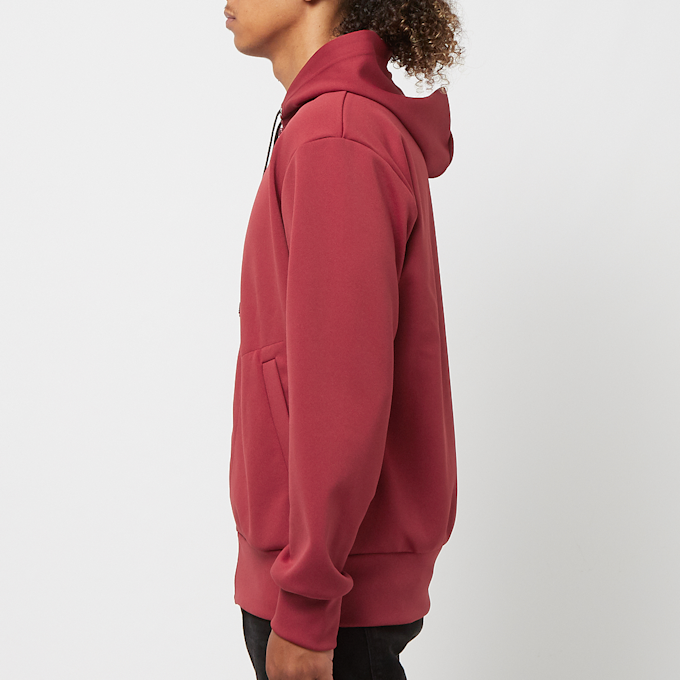 Comme des Garcons Play x The Artist Invader Hooded Zip Sweatshirt red 81357 3