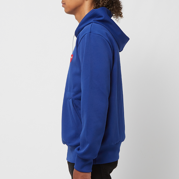 Comme des Garcons Play PlayRed Heart Hooded Sweatshirt blue 81362 3