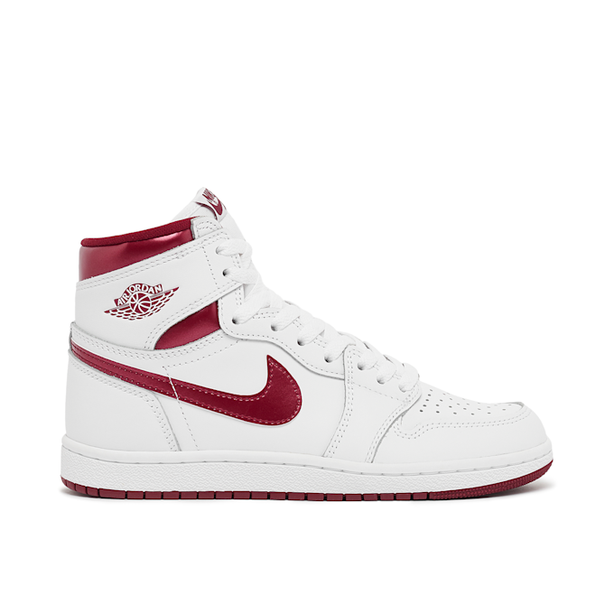 Jordan Wmns Air Jordan 1 High 85 "Metallic Burgundy" blanc 81456 2