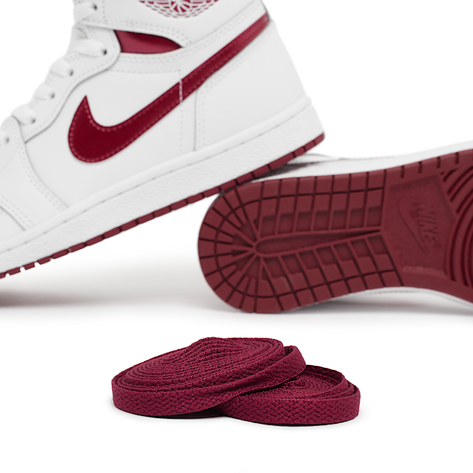 Jordan Wmns Air Jordan 1 High 85 "Metallic Burgundy" blanc 81456 8