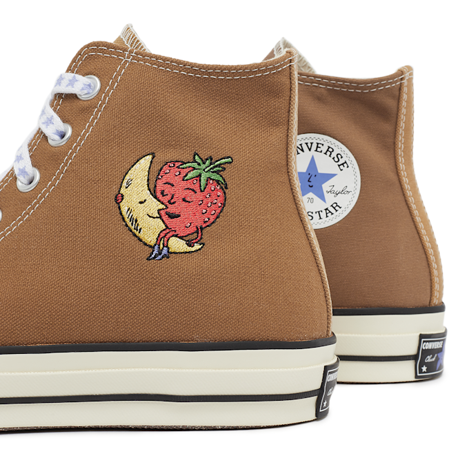 Converse x Sky High Farm Wmns Chuck 70 "Egret" brun 82053 5