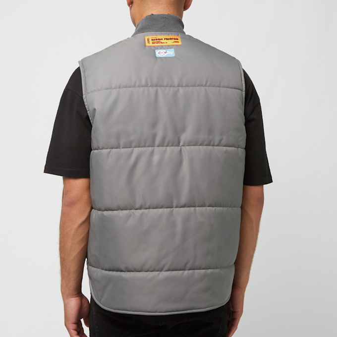 Heron Preston Ex-Ray Nylon Zip Vest grau 82463 4