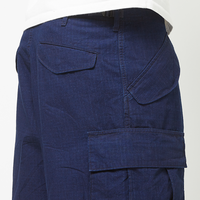 Beams Plus MIL 6Pocket Indigo Rip Stop blauw 82886 6