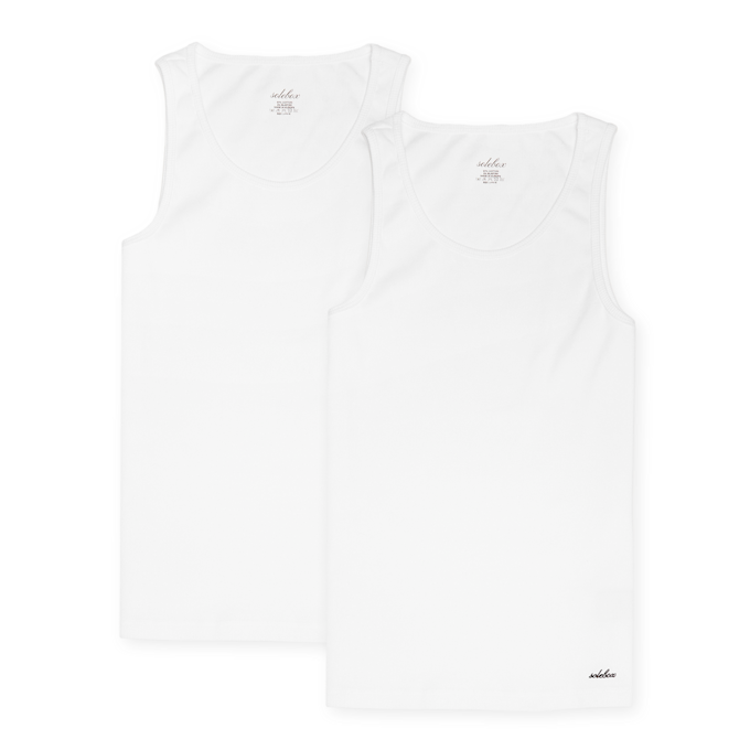 solebox 2-Pack Premium Tanktop blanc 82959 1