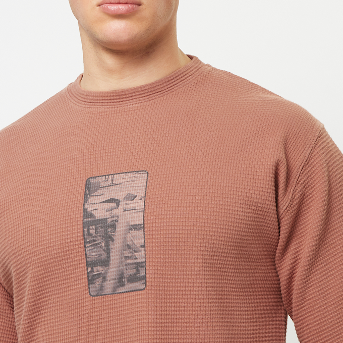 GR10K Waffle T-Shirt rot 83024 5