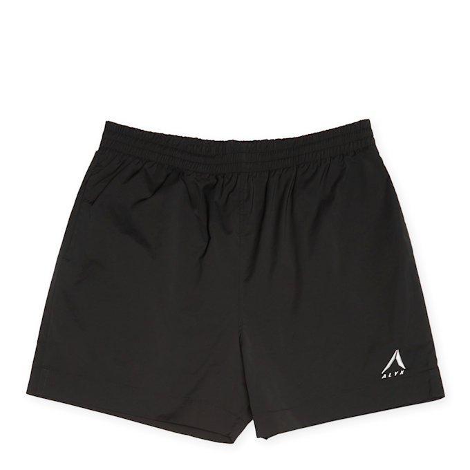 1017 ALYX 9SM&nbsp; Logo Embroidered Swim Shorts noir 83053 1