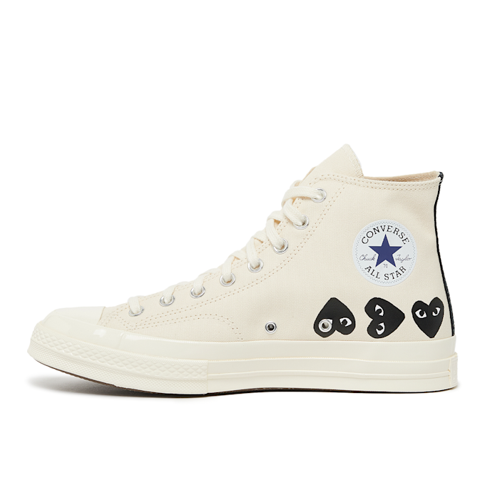 Comme des Garcons Play&nbsp; Multi Heart Chuck Taylor All Star '70 High beige 83189 3