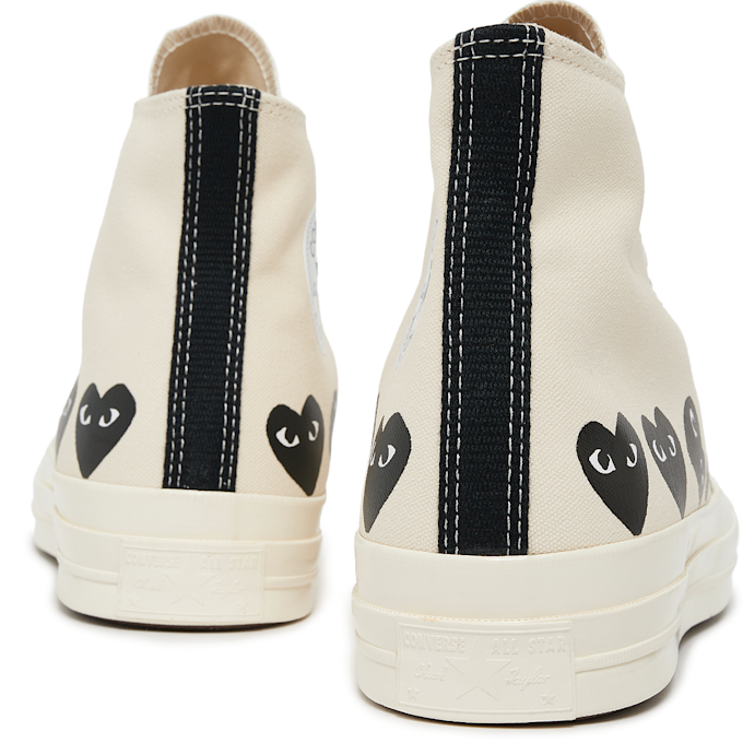 Comme des Garcons Play&nbsp; Multi Heart Chuck Taylor All Star '70 High beige 83189 7