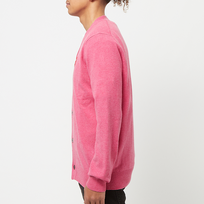 Comme des Garcons Play Knit Cardigan rosa 83644 3