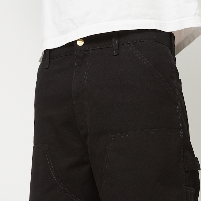 Carhartt WIP Double Knee Short Marshall Canvas zwart 83875 5