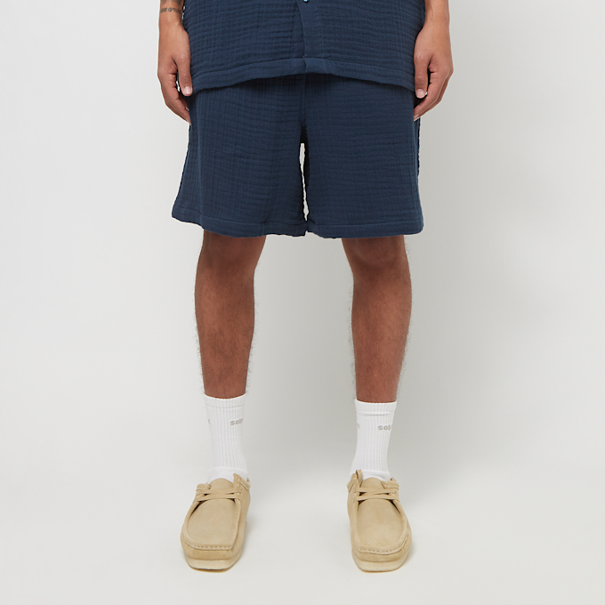 Daily Paper Enzi Seersucker Short blauw 83975 2