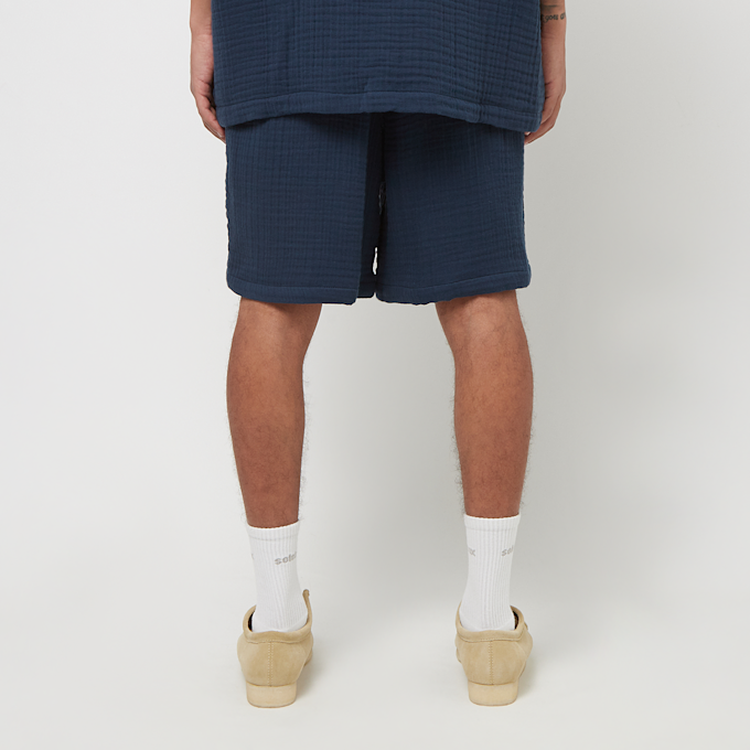 Daily Paper Enzi Seersucker Short bleu 83975 4