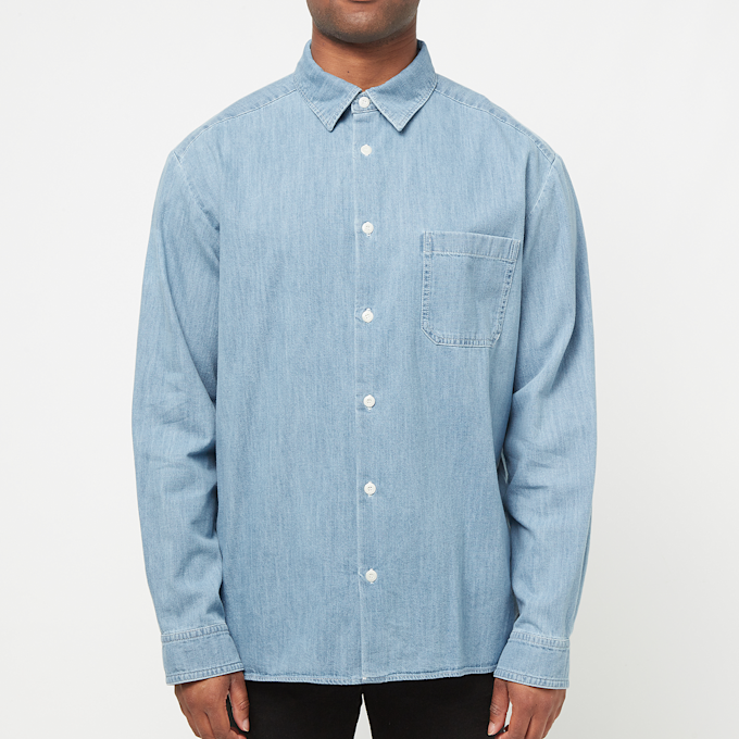 A.P.C. Math Shirt blau 84089 2