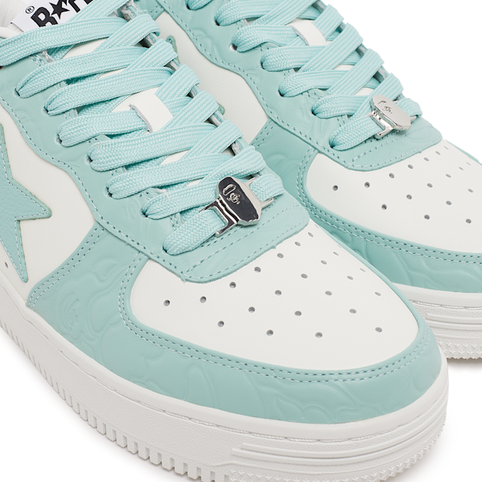 A Bathing Ape Wmns Bape Sta #4 L bleu 84403 6