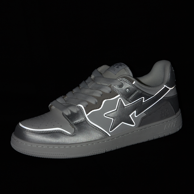 A Bathing Ape Wmns Bape Sk8 Sta #4 L weiß 84407 9