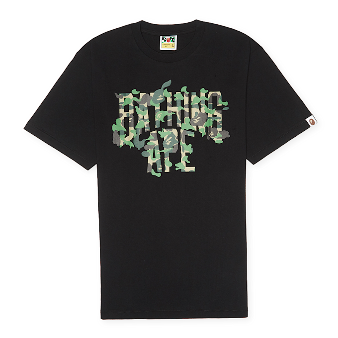 A Bathing Ape ABC Camo Rebuild NYC Logo Tee black 84730 1