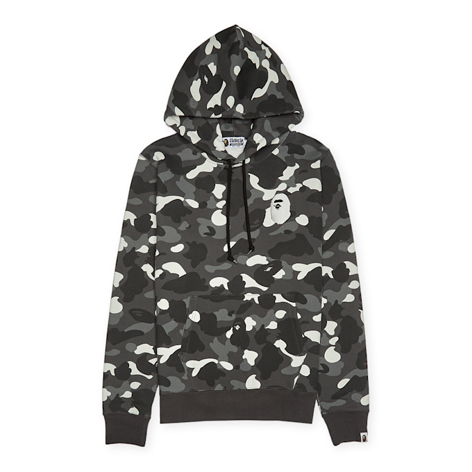 A Bathing Ape City Camo Large Ape Head Hoodie zwart 84741 1