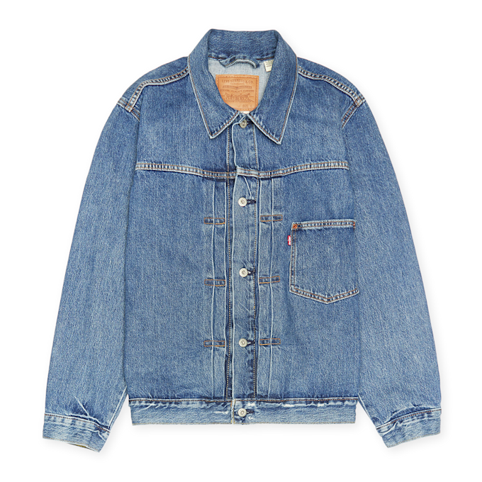 Levi's Type I Trucker Dancing Queen Trucker blauw 88062 1