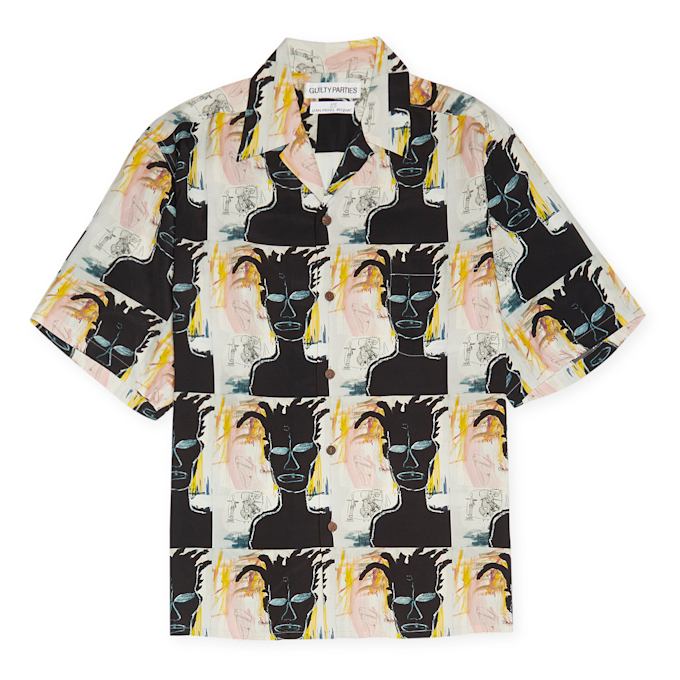 Wacko Maria Jean- Michael Basquiat / S/S Hawaiian Shirt ( Type-3 ) multicolor 84947 1
