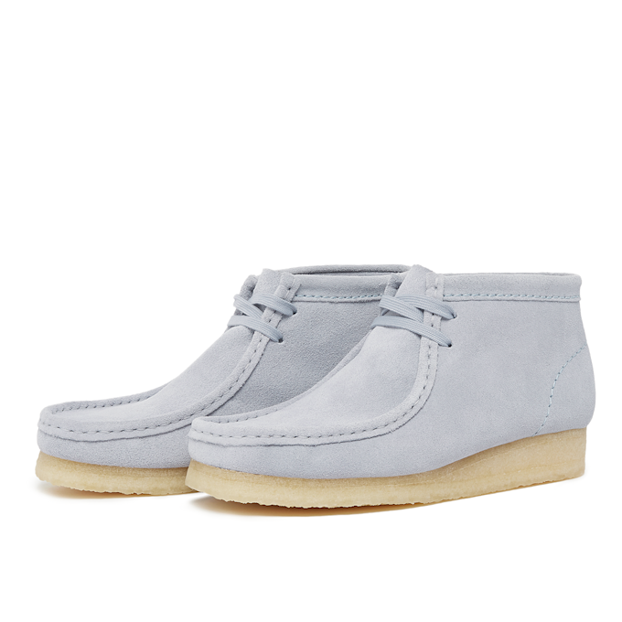 Clarks Wmns Wallabee Boot blauw 84953 1