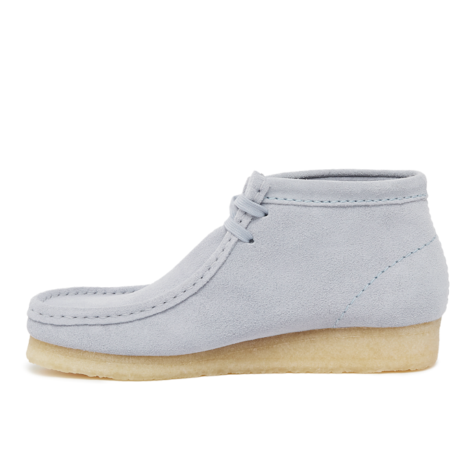 Clarks Wmns Wallabee Boot blau 84953 3