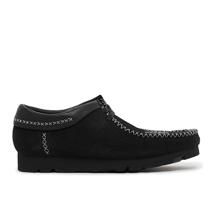 Clarks x NEIGHBORHOOD Wallabee "Black" zwart 84963 2