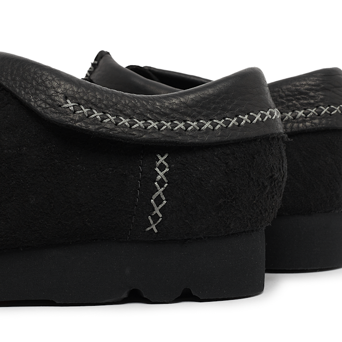 Clarks x NEIGHBORHOOD Wallabee "Black" zwart 84963 5