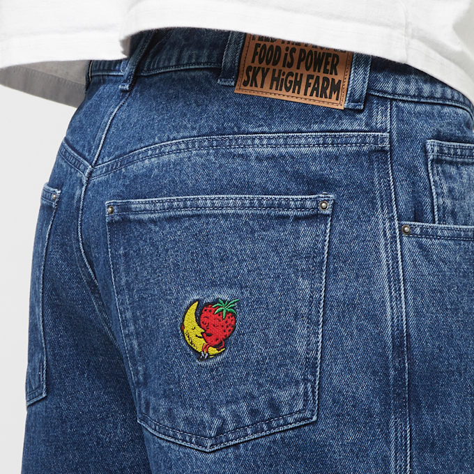 Sky High Farm Perennial Logo Denim Pants Woven blue 89594 5