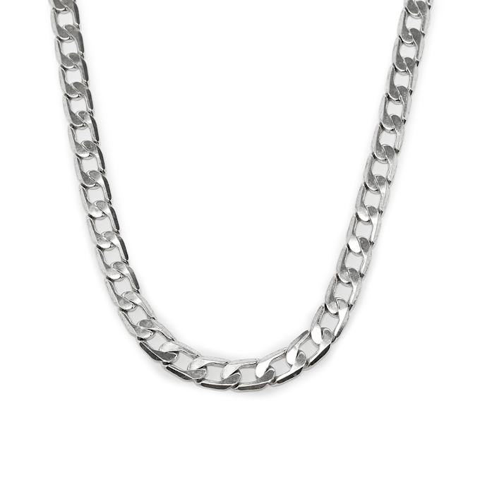 TwoJeys Cuban Chain zilver 91097 1
