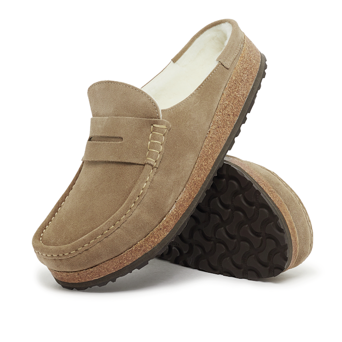 Birkenstock Naples Shearling Leve beige 86938 7