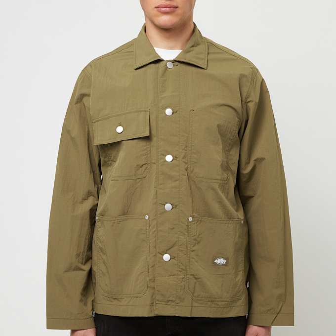 Dickies Texture Nylon Work Jacket groen 90670 2