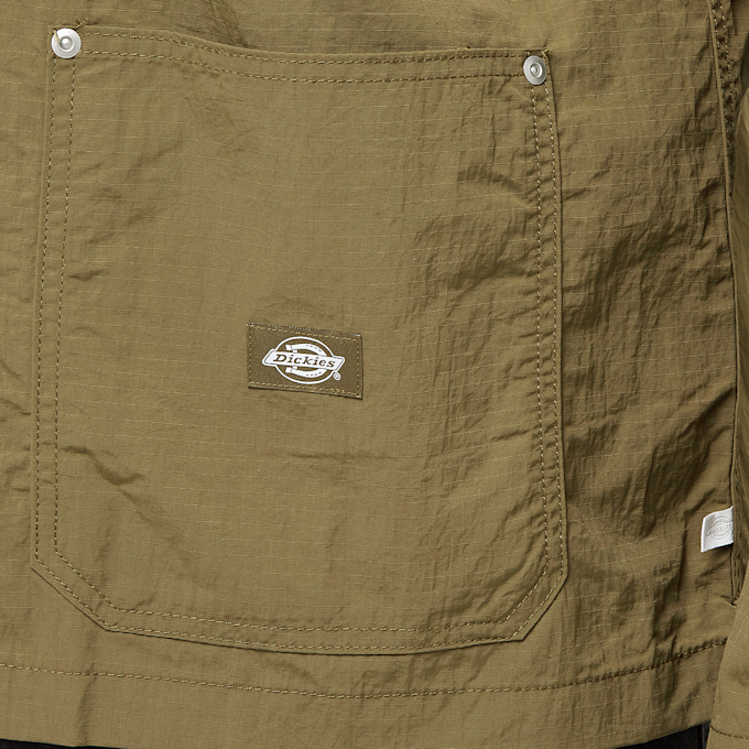 Dickies Texture Nylon Work Jacket grün 90670 5
