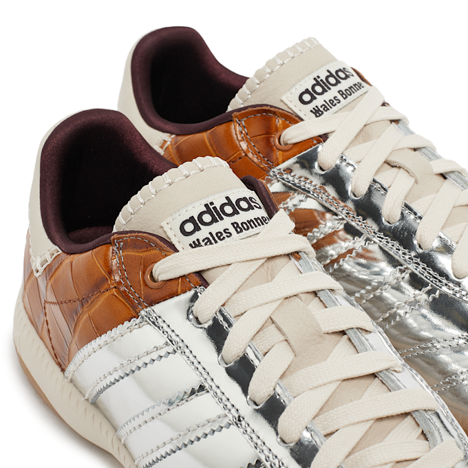 adidas Originals x Wales Bonner Wmns Samba Millennium "Silver Metallic Yellow Croc" silber 86963 6