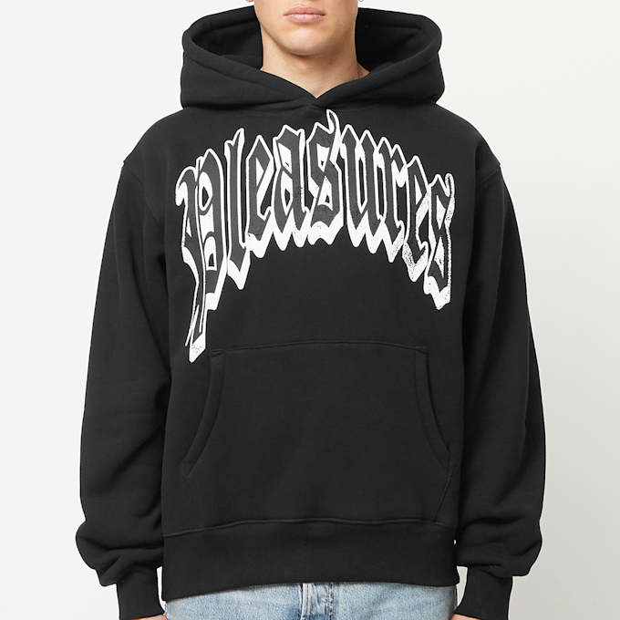 Pleasures Twitch Hoodie zwart 89618 2